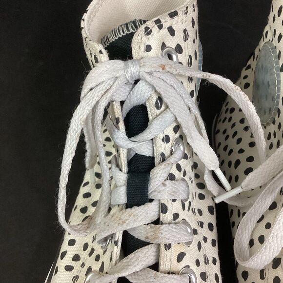 Converse CTAS High Welcome to the Wild -Women's Sz 9 -Leopard Print Shoe 572366F - Picture 5 of 9